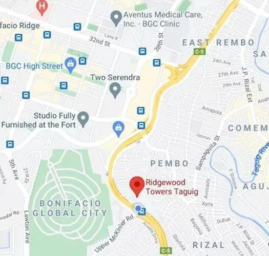 Citispace 1br Condotel At Ridgewood Towers Near Bgc Airport #rw01a